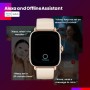 Amazfit GTS 3 Smartwatch Fitness Monitoreo de Ciclo Femenino Frecuencia Cardíaca, SpO2 Sueño Estrés 50+ Modos Deportivos Reloj