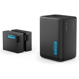 GoPro Cargador de Batería Dual + 2 Baterías Recargables Enduro (HERO13 Black) - Accesorio Oficial