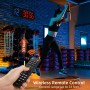 AnExer Temporizador de Gimnasio,Temporizador de Intervalo Fitnes LED, 16.5'' Grande Reloj de Pared Digital con Countdown/UP