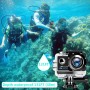 Xilecam 4K 20M WiFi Camara Deportiva Control Remoto 2.4G 4X Zoom Action CAM 40m (131FT) Submarino Camara Acuatica Sumergible con