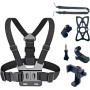 SIGANDG Arnés Teléfono Móvil Pecho de Soporte Correa Chest Mount Harness, Arnés de Pecho para Cámaras de Acción Compatible con