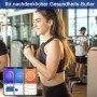 Smart Ring Hombre y Mujer, Smartring Fitness Tracker con Estuche de Carga, IP68 Resistente al Agua, frecuencia cardíaca, oxígeno