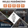 Reloj con podómetro para Caminar, rastreador de Pasos para Mujer con Contador de calorías, Reloj Deportivo Digital Resistente al