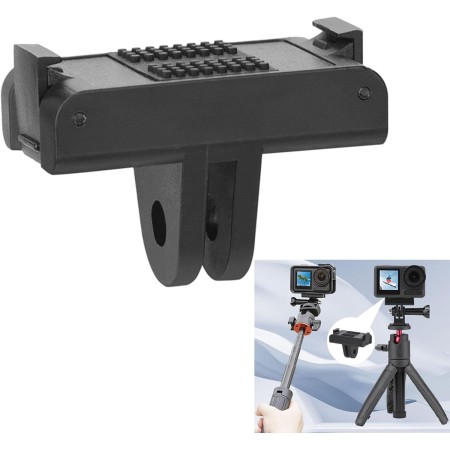 LICHIFIT Soporte magnético de liberación rápida para DJI Osmo Action 5 Pro/Action 4/Action 3, soporte de expansión de cámara con