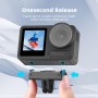 LICHIFIT Soporte magnético de liberación rápida para DJI Osmo Action 5 Pro/Action 4/Action 3, soporte de expansión de cámara con