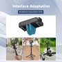 LICHIFIT Soporte magnético de liberación rápida para DJI Osmo Action 5 Pro/Action 4/Action 3, soporte de expansión de cámara con