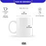 Taza de cerámica del Athletic personalizada con nombre y número más llavero camiseta personalizada del Athletic, regalos