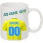 Taza personalizada de equipos de futbol - Regalos originales - Regalos futbol - Camiseta equipos de futbol - Personaliza tu taza