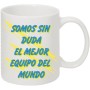 Taza personalizada de equipos de futbol - Regalos originales - Regalos futbol - Camiseta equipos de futbol - Personaliza tu taza