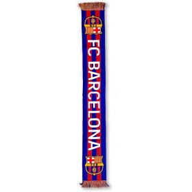 SAFTA S.A. F.C.BARCELONA BUFANDA TELAR RAYAS HORIZONTALES, Unisex adulto, Azulgrana