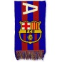 SAFTA S.A. F.C.BARCELONA BUFANDA TELAR RAYAS HORIZONTALES, Unisex adulto, Azulgrana