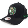 Mitchell & Ness NBA Gorra Snapback Classic Red Curved Eazy Boston Celtics Black, Negro , Talla única