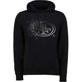 Fanatics NFL Logo Shatter Hoody San Francisco 49ers Black/Silver