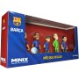 MINIX Bandai Pack de 5 Muñecos del F.C. - Barcelona | Figuritas de los Jugadores: Marcos Alonso, Araújo, GAVI, TER Stegen y