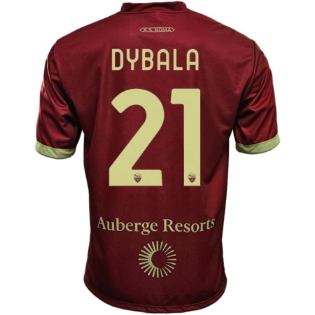 AS Roma Camiseta Réplica Oficial Temporada 2024-25