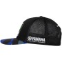 VR46 Gorra Con Visera Replica Team Yamaha Monster ,Hombre,One Size,Negro