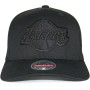 Mitchell & Ness NBA Snapback Classic Red LA Lakers Black, Negro , Talla única