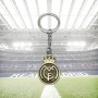 ZONREX Llavero Metálico de Lujo Real Madrid CF | Llavero Edición Aficionado | Diseño Elegante en Dorado con Emblema Real Madrid