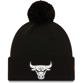 New Era NBA Baloncesto Gorro de Invierno gorrito Gorro con Pompones Logotipo del Equipo Bulls Lakers