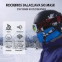 ROCKBROS Pasamontañas Anti Viento Transpirable para Deportes al Aire Libre Bicicleta Motocicleta Snowboard Esquí Ciclismo para