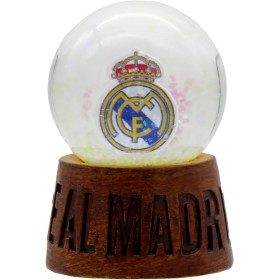 CyP Brands- Real Madrid, Bola de Nieve, Escudo Real Madrid, Fútbol, Multicolor, Producto Oficial