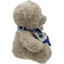 Real Madrid, Peluche Osito con Bufanda, Producto Oficial Real Madrid, Dimensión 20 cm, Color Marrón (CyP Brands)