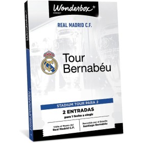 WONDERBOX connect - Caja Regalo - Real Madrid Tour Bernabéu - Classic - 2 entradas para el Stadium Tour - Visita al Museo del