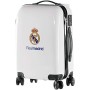 Real Madrid - Maleta Trolley de Cabina - Equipaje de Mano - 55x40x20 cm - Todas las Aerolíenas - Carcasa Rígida - Ruedas