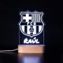 Regalos Madrid Barcelona - Futbol Lampara Personalizada - Dia del padre Regalo navidad reyes Comunion Cumpleaños Niño