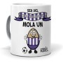 Taza Única del Madrid | Ser del Madrid Mola un Huevo | Frase Especial para Aficionados Madridistas | Idea de Regalo Original