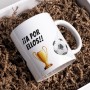 Taza Personalizada con nombre de Fútbol Madrid. Tazas de Desayuno personalizada. Regalo Original para Aficionados del Futbol.