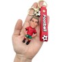 AUTOZOCO Llavero Cristiano Ronaldo, Llavero de futbol Cristiano Ronaldo, Llavero CR7, Merchandising de Cristiano Ronaldo,