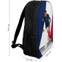 BXLASHJEO Mbappé Bolsa Escolar Niños - Fútbol Mochila Escolar Alumno Para Cámping Senderismo Exterior Deporte Viajar - Regalo