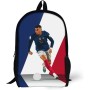 BXLASHJEO Mbappé Bolsa Escolar Niños - Fútbol Mochila Escolar Alumno Para Cámping Senderismo Exterior Deporte Viajar - Regalo