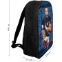 BXLASHJEO Mbappé Bolsa Escolar Alumno - Fútbol Mochila Escolar Chico Chica Para Primario Júnior Sénior Universidad Colega -