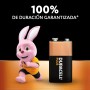 Duracell Plus pilas 9 V (pack de 4) - Alcalinas - 100 % de duración garantizada - Fiabilidad para dispositivos cotidianos -