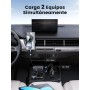 UGREEN 63W Cargador de Coche USB C, Car Charger Tipo C Carga Rápida PD 3.0 QC 3.0 PPS 45W, Compatible con iPhone 16/15/14/13/12,