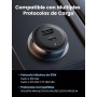 UGREEN 63W Cargador de Coche USB C, Car Charger Tipo C Carga Rápida PD 3.0 QC 3.0 PPS 45W, Compatible con iPhone 16/15/14/13/12,