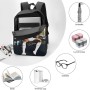 BXLASHJEO Bellingham Bolsa Escolar Chico Chica - Fútbol Mochila Escolar Alumno Para Cámping Senderismo Exterior Deporte Viajar -