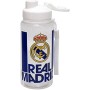 Real Madrid - Botella Cantimplora de Agua, Bidón, Capacidad 500 ml, Boquilla de Seguridad, Multicolor Translúcido, Producto