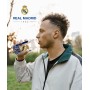 Real Madrid - Botella Cantimplora de Agua, Bidón, Capacidad 500 ml, Boquilla de Seguridad, Multicolor Translúcido, Producto