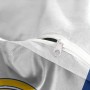 Equipo de Fútbol Real Madrid Juego de Funda Nórdica Cama de 90cm Funda de Edredón de Microfibra Suave con 2 Fundas de Almohada