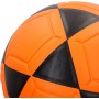 AKTIVE Balón de fútbol Sala PVC, 230-250 Gramos, D18 cm, Talla 3, Color Naranja y Negro, Resistente y Duradero, Óptimo para