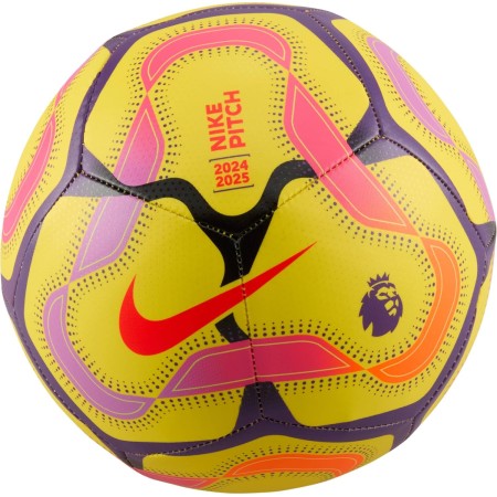 Nike Fútbol Pl Pitch - Fa24 - Balón de fútbol (Amarillo/púrpura Discoteca/carmesí Brillante, FZ3048-710, 5)