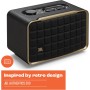 JBL Authentics 300, altavoz inteligente portátil, con tecnología Bluetooth, WiFi integrado y asistente de voz, en negro