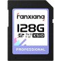 fanxiang Tarjeta SD Card Tarjeta SD 128GBx2 Tarjeta de Memoria SD Memory Card, UHS-I U3/V30/A2 Tarjeta SD Lectura/Escritura