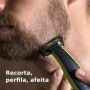 Philips OneBlade 360, Cuchillas de Repuesto Originales Para Recortador de Barba y Maquina de afeitar Hombrel, Compatible con