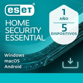 ESET HOME Security Essential 2024 | 5 dispositivos | 1 año | banca online y navegación seguras, inspector de red y protección de