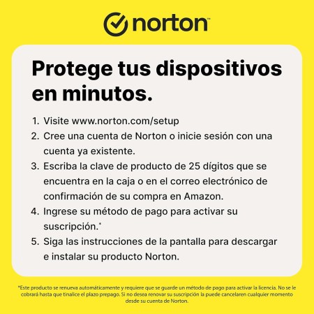 Norton 360 Premium Exclusivo Amazon*|Antivirus 10 Dispositivos|1 año con renovación automática| Descarga digital