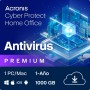 Acronis Cyber Protect Home Office 2023 , Essentials , 5 PC/Mac , 1 año , Windows/Mac/Android/iOS , Seguridad y copia de